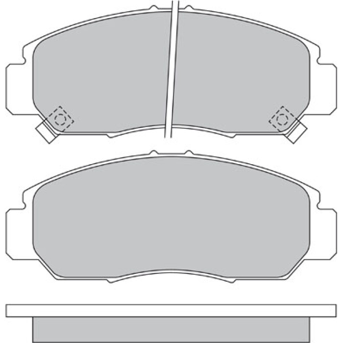 Metzger 1170536 Bremsbelagsatz, Scheibenbremse