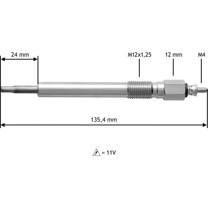 Valeo 345178 Glühkerze Valeo 345178 Glühkerze
