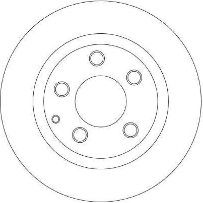TRW DF4442 Bremsscheibe TRW DF4442 Bremsscheibe