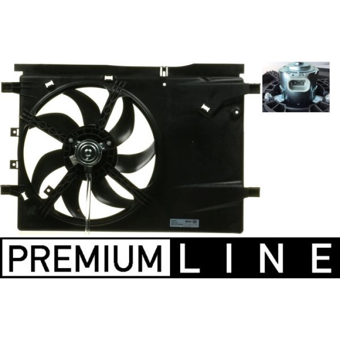 Mahle CFF 424 000P Lüfter, Motorkühlung BEHR Premium Line Mahle CFF 424 000P Lüfter, Motorkühlung BEHR Premium Line