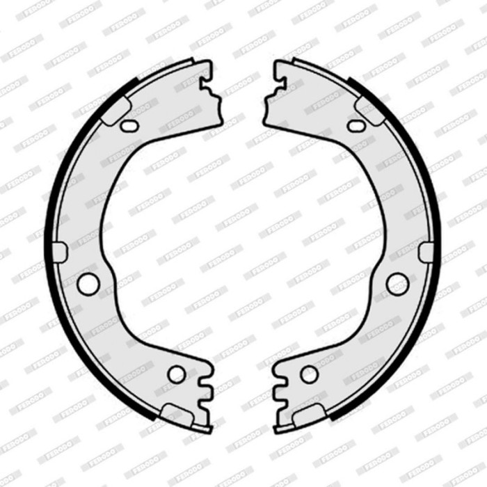 Ferodo FSB4198 Bremsbackensatz, Feststellbremse PREMIER