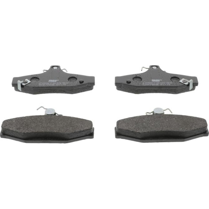 Ferodo FDB1157 Bremsbelagsatz, Scheibenbremse PREMIER ECO FRICTION