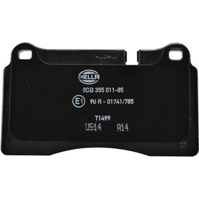Hella 8DB 355 011-851 Bremsbelagsatz, Scheibenbremse