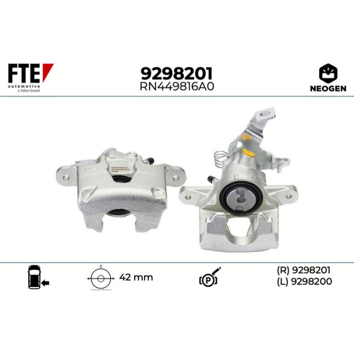 FTE 9298201 Bremssattel NEOGEN FTE 9298201 Bremssattel NEOGEN