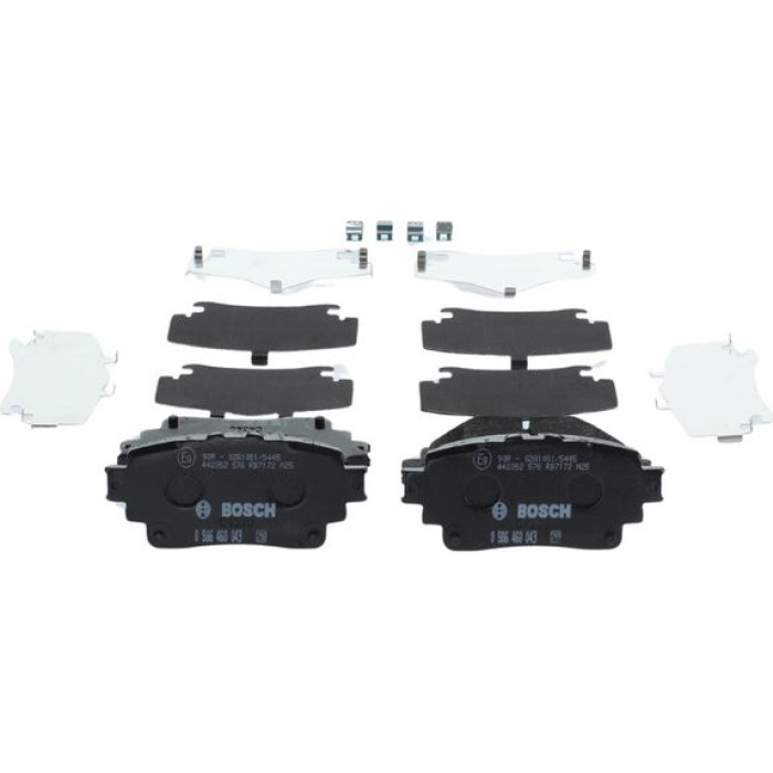BOSCH 0 986 460 043 Bremsbelagsatz, Scheibenbremse