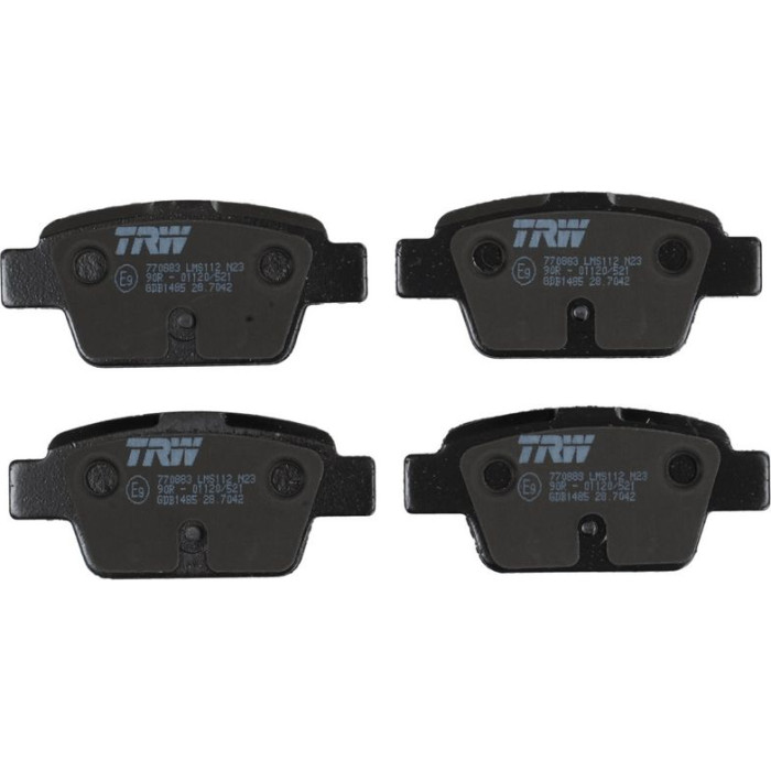 TRW GDB1485 Bremsbelagsatz, Scheibenbremse COTEC