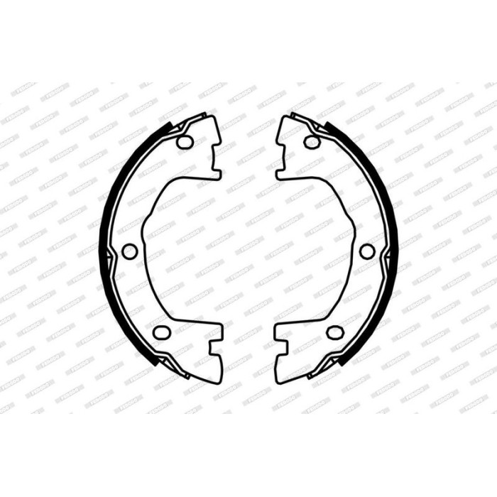 Ferodo FSB685 Bremsbackensatz, Feststellbremse PREMIER Ferodo FSB685 Bremsbackensatz, Feststellbremse PREMIER
