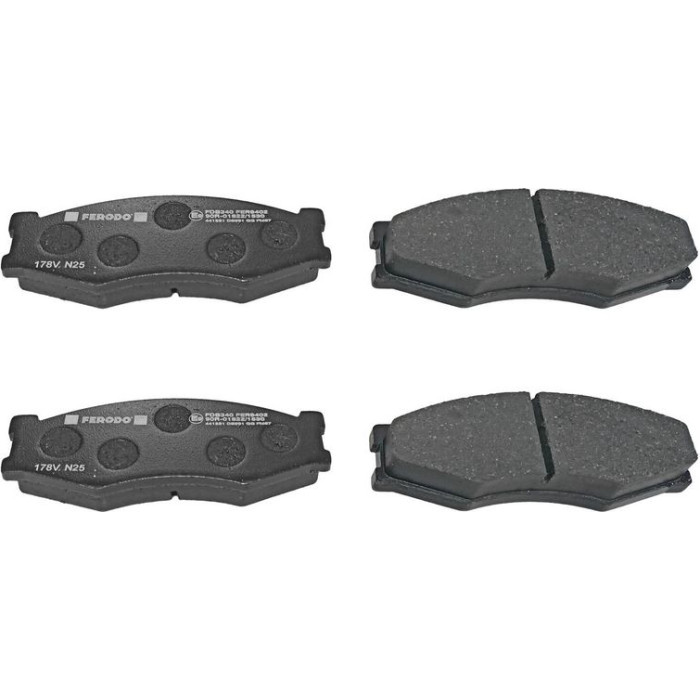 Ferodo FDB340 Bremsbelagsatz, Scheibenbremse PREMIER ECO FRICTION Ferodo FDB340 Bremsbelagsatz, Scheibenbremse PREMIER ECO FRICTION