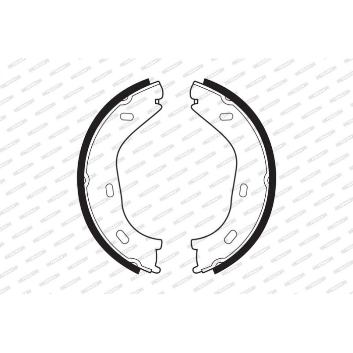 Ferodo FSB63 Bremsbackensatz, Feststellbremse PREMIER Ferodo FSB63 Bremsbackensatz, Feststellbremse PREMIER