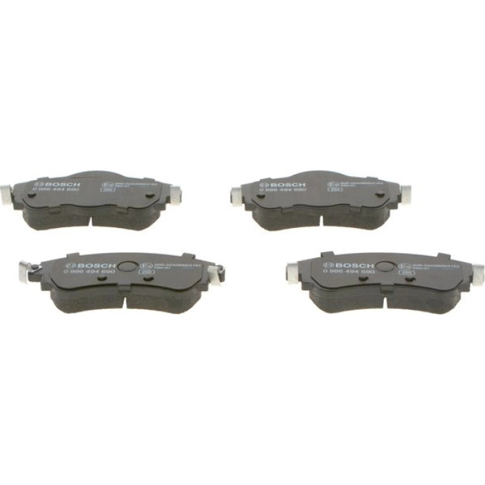 BOSCH 0 986 494 690 Bremsbelagsatz, Scheibenbremse BOSCH 0 986 494 690 Bremsbelagsatz, Scheibenbremse