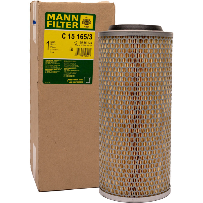 MANN-FILTER C 15 165/3 Sekundärluftfilter MANN-FILTER C 15 165/3 Sekundärluftfilter