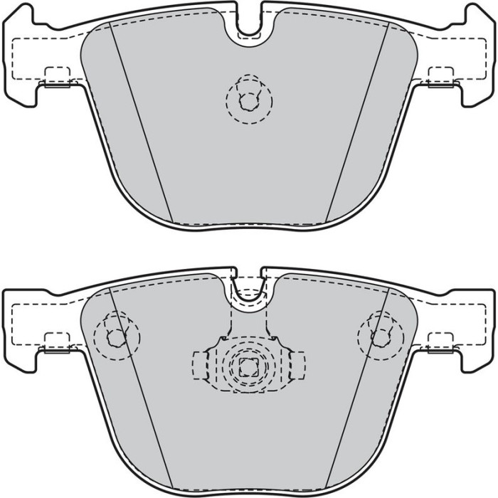 Valeo 598820 Bremsbelagsatz, Scheibenbremse Valeo 598820 Bremsbelagsatz, Scheibenbremse
