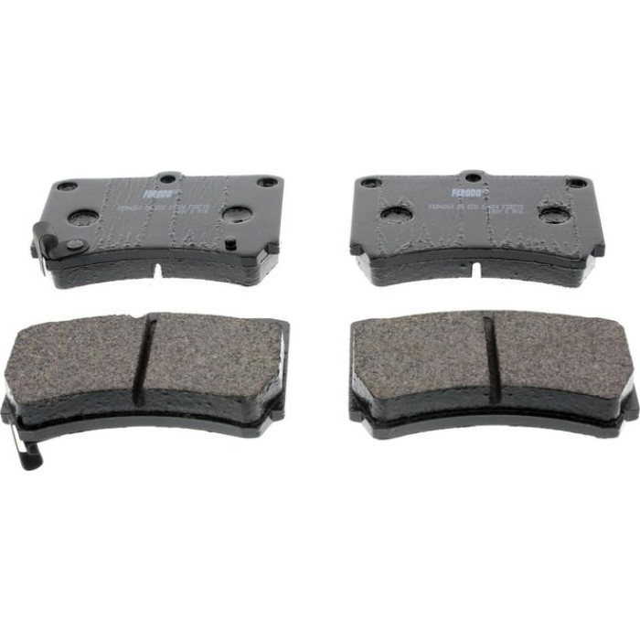 Ferodo FDB715 Bremsbelagsatz, Scheibenbremse PREMIER ECO FRICTION Ferodo FDB715 Bremsbelagsatz, Scheibenbremse PREMIER ECO FRICTION
