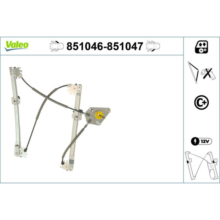 Valeo 851047 Fensterheber Valeo 851047 Fensterheber