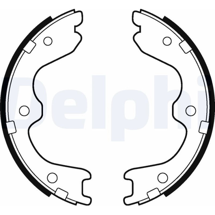 Delphi LS2029 Bremsbackensatz, Feststellbremse