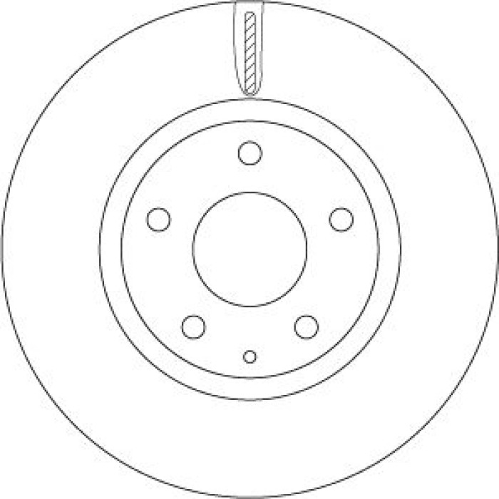TRW DF8052 Bremsscheibe TRW DF8052 Bremsscheibe