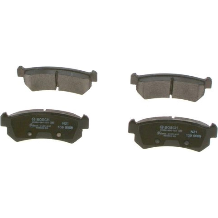 BOSCH 0 986 494 133 Bremsbelagsatz, Scheibenbremse BOSCH 0 986 494 133 Bremsbelagsatz, Scheibenbremse