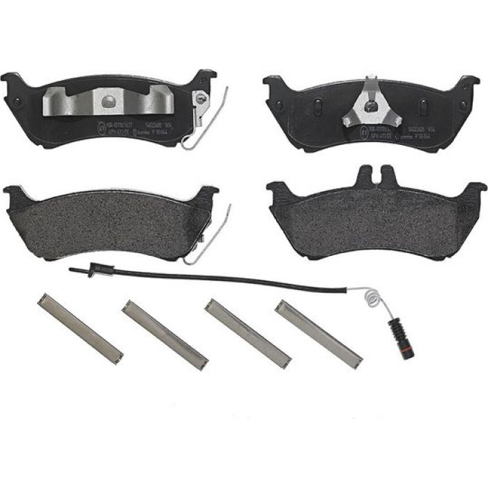 Brembo P 50 044 Bremsbelagsatz, Scheibenbremse PRIME LINE Brembo P 50 044 Bremsbelagsatz, Scheibenbremse PRIME LINE