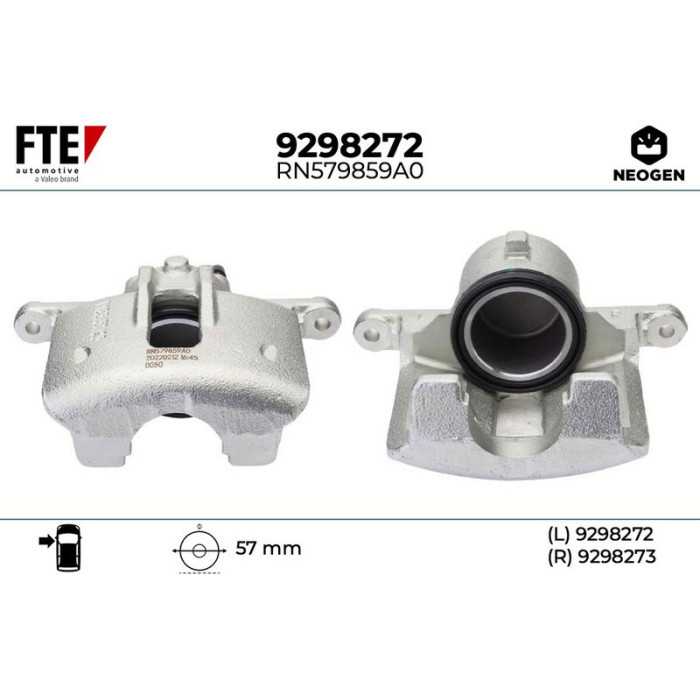 FTE 9298272 Bremssattel NEOGEN