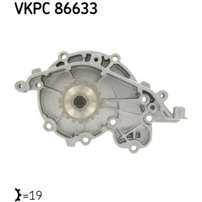 SKF VKPC 86633 Wasserpumpe SKF VKPC 86633 Wasserpumpe