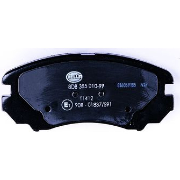 Hella 8DB 355 010-991 Bremsbelagsatz, Scheibenbremse Hella 8DB 355 010-991 Bremsbelagsatz, Scheibenbremse