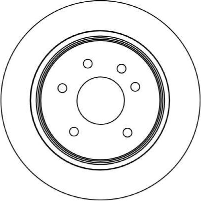 TRW DF4094 Bremsscheibe