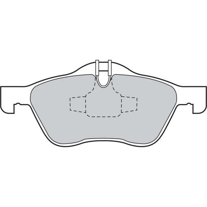 Valeo 598413 Bremsbelagsatz, Scheibenbremse