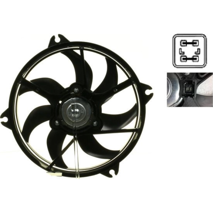 Mahle CFF 318 000S Lüfter, Motorkühlung BEHR Mahle CFF 318 000S Lüfter, Motorkühlung BEHR