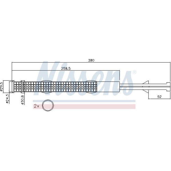 Nissens 95359 Trockner, Klimaanlage FIRST FIT Nissens 95359 Trockner, Klimaanlage FIRST FIT