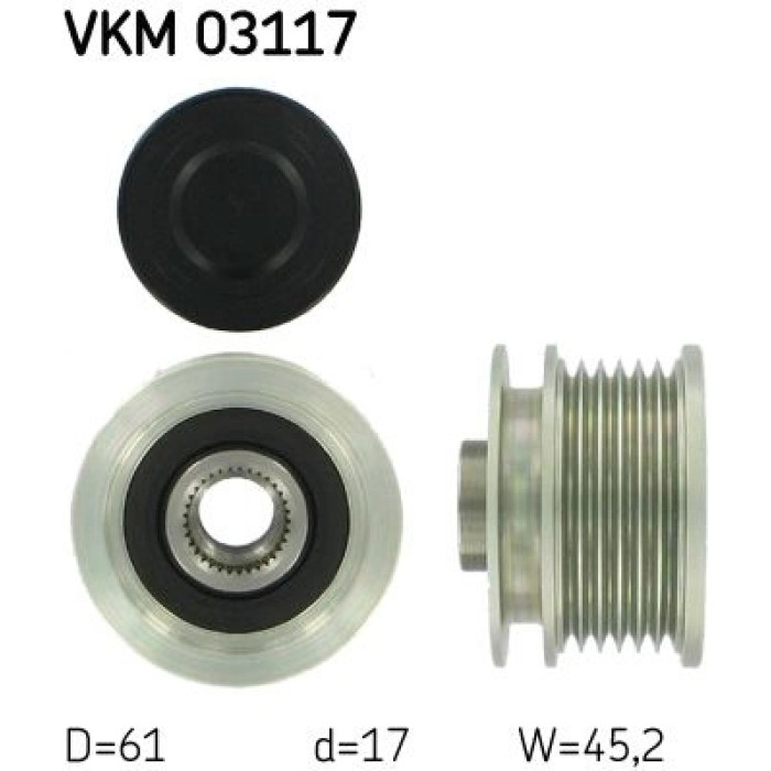 Generatorfreilauf VKM 03117
