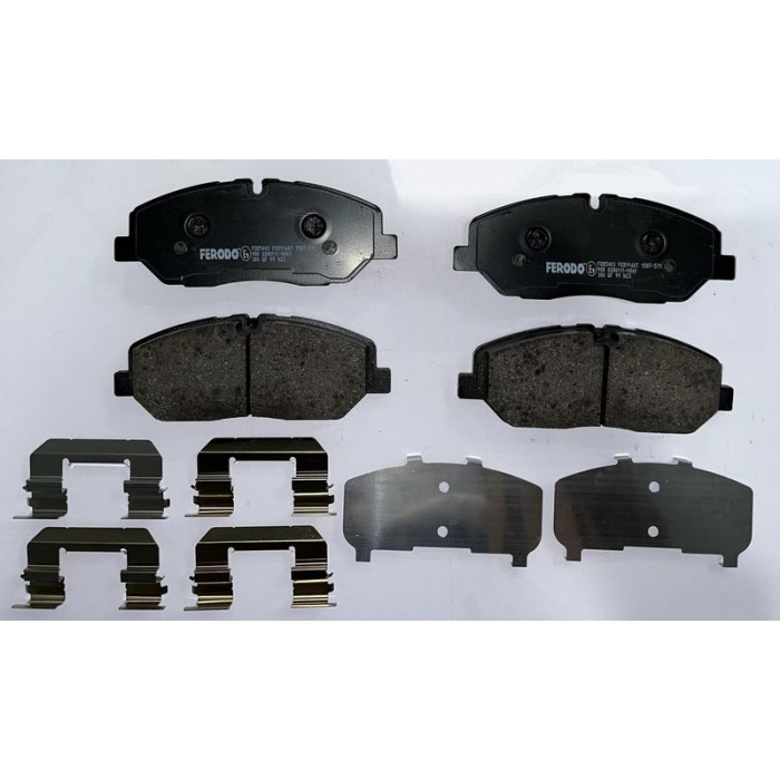 Ferodo FDB5403 Bremsbelagsatz, Scheibenbremse PREMIER ECO FRICTION Ferodo FDB5403 Bremsbelagsatz, Scheibenbremse PREMIER ECO FRICTION