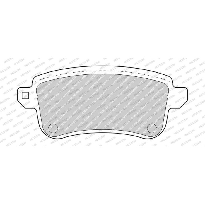 Ferodo FDB4699 Bremsbelagsatz, Scheibenbremse PREMIER ECO FRICTION