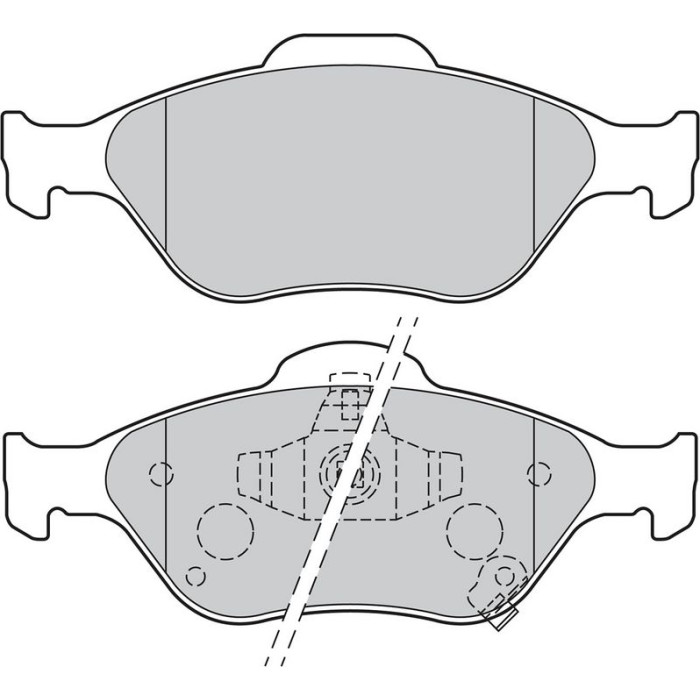 Valeo 301076 Bremsbelagsatz, Scheibenbremse ESSENTIAL