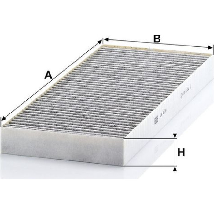 MANN-FILTER CUK 4179 Innenraumfilter, Aktivkohlefilter MANN-FILTER CUK 4179 Innenraumfilter, Aktivkohlefilter