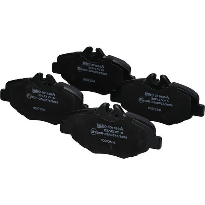 Valeo 301638A Bremsbelagsatz, Scheibenbremse EXPERT Valeo 301638A Bremsbelagsatz, Scheibenbremse EXPERT