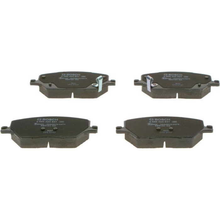 BOSCH 0 986 424 841 Bremsbelagsatz, Scheibenbremse BOSCH 0 986 424 841 Bremsbelagsatz, Scheibenbremse