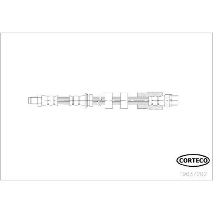 Corteco 19037202 Bremsschlauch