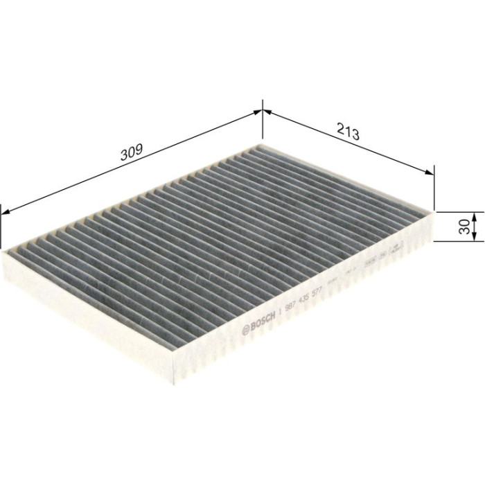 BOSCH 1 987 435 577 Filter, Innenraumluft