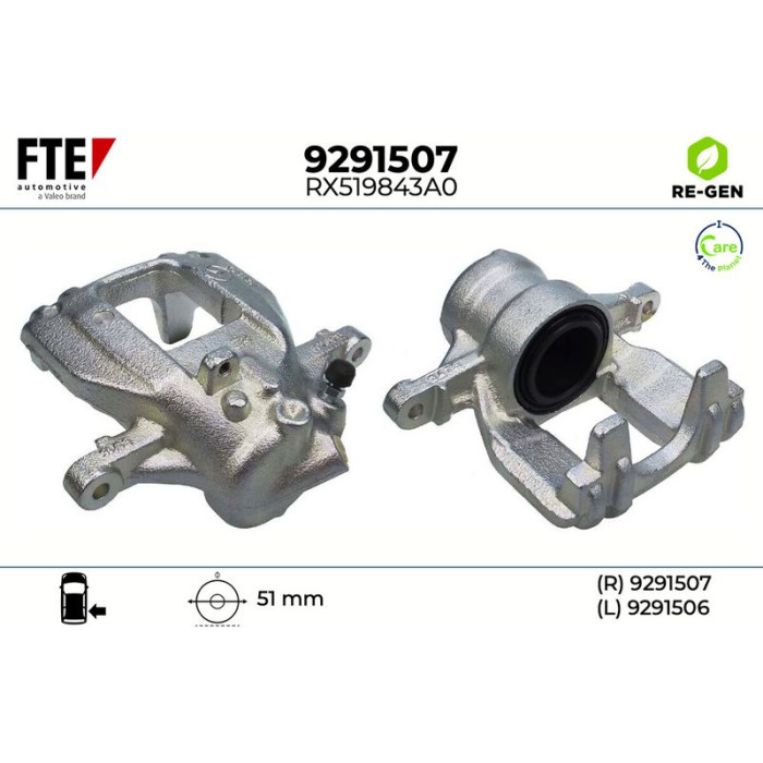 FTE 9291507 Bremssattel FTE 9291507 Bremssattel