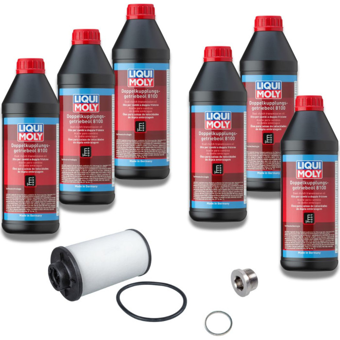 LIQUI MOLY Ölwechselkit für Automatikgetriebe für DSG 6-Gang DQ250 VW AUDI LIQUI MOLY Ölwechselkit für Automatikgetriebe für DSG 6-Gang DQ250 VW AUDI