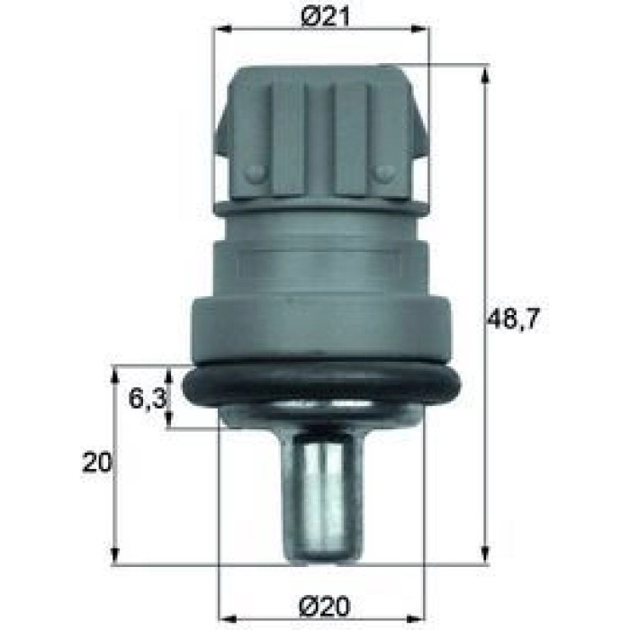 Mahle TSE 1D Sensor, Kühlmitteltemperatur BEHR Mahle TSE 1D Sensor, Kühlmitteltemperatur BEHR