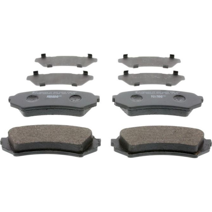 Ferodo FDB1457 Bremsbelagsatz, Scheibenbremse PREMIER ECO FRICTION Ferodo FDB1457 Bremsbelagsatz, Scheibenbremse PREMIER ECO FRICTION