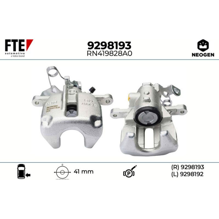 FTE 9298193 Bremssattel NEOGEN FTE 9298193 Bremssattel NEOGEN