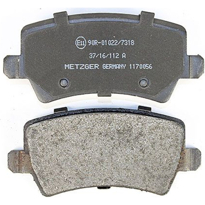 Metzger 1170056 Bremsbelagsatz, Scheibenbremse Metzger 1170056 Bremsbelagsatz, Scheibenbremse