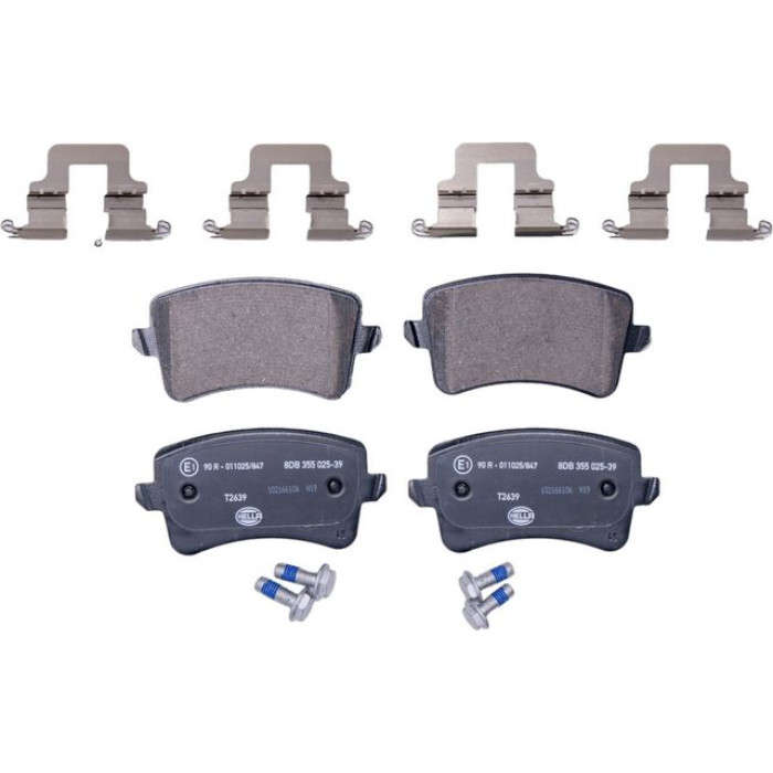 Bremsbelagsatz, Scheibenbremse 8DB 355 025-391 Bremsbelagsatz, Scheibenbremse 8DB 355 025-391