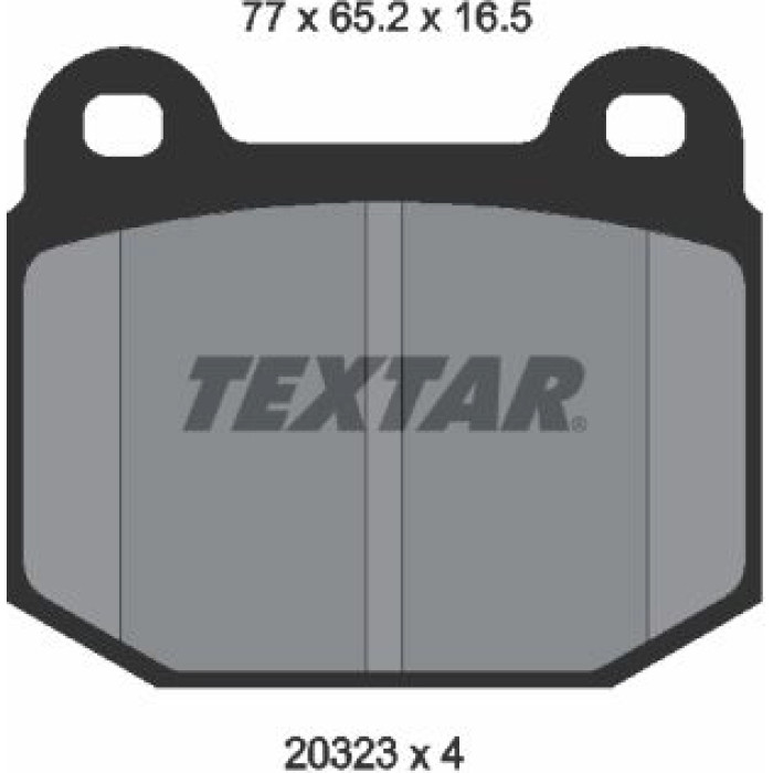 Textar 2032303 Bremsbelagsatz, Scheibenbremse Textar 2032303 Bremsbelagsatz, Scheibenbremse