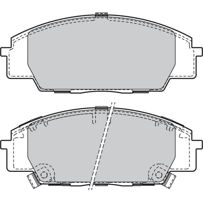 Valeo 598907 Bremsbelagsatz, Scheibenbremse Valeo 598907 Bremsbelagsatz, Scheibenbremse