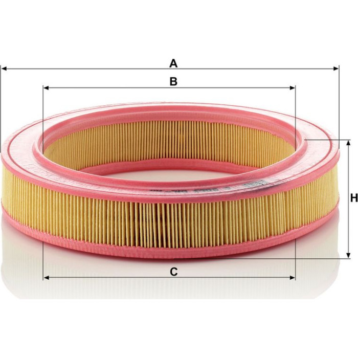 MANN-FILTER C 2863 Luftfilter MANN-FILTER C 2863 Luftfilter
