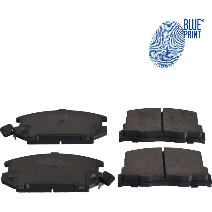 Blue Print ADT34222 Bremsbelagsatz, Scheibenbremse