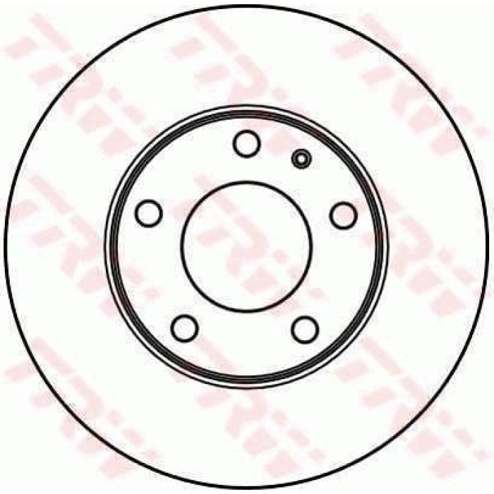 TRW DF2551 Bremsscheibe TRW DF2551 Bremsscheibe
